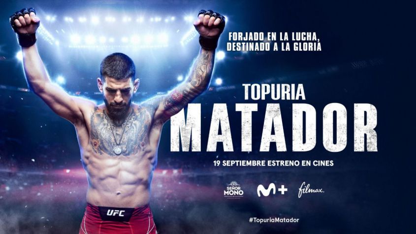 Movistar Plus+ estrenará 'Topuria: Matador' en exclusiva tras su paso por cines