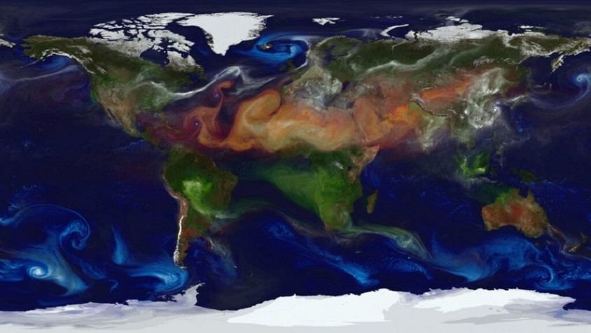 Microorganismos del Sáhara afectan el aire en el sur de Europa de manera constante