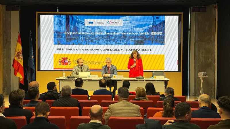 Seminario del Ministerio sobre la red europea de blockchain