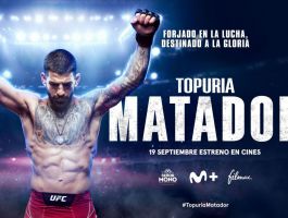 Movistar Plus+ estrenará 'Topuria: Matador' en exclusiva tras su paso por cines