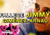 La comunidad televisiva y sus seguidores están de luto tras el fallecimiento de Jimmy Giménez-Arnau,...